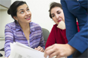 Teachers talking